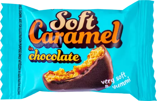 Mīkstā karamele piena šokolādē 500g