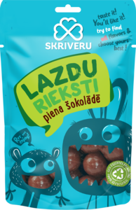 Grauzdēti lazdu rieksti piena šokolādē 120g