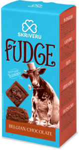 Mīkstā karamele FUDGE ar šokolādi 120g