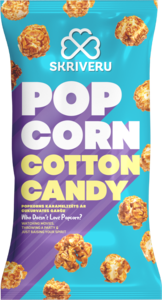 Karamelizēts popkorns ar cukurvates garšu 120g