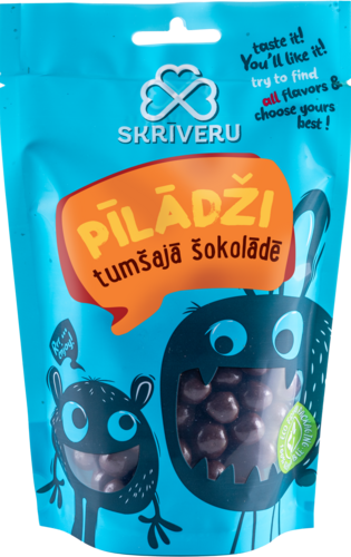 Pīlādži tumšajā šokolādē,  150g
