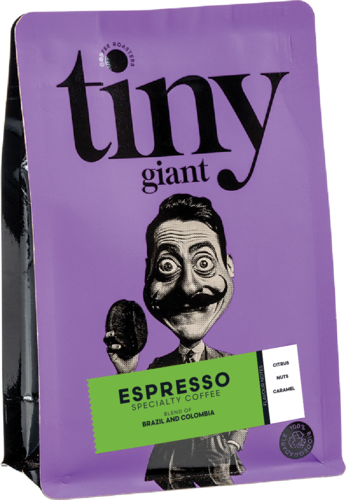 Espresso pupiņu maisījums, Brazīlija un Kolumbija 250g