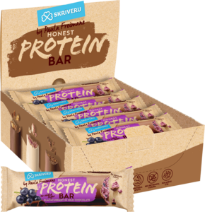 Upeņu proteīna batoniņš piena šokolādē 45g x 15gb