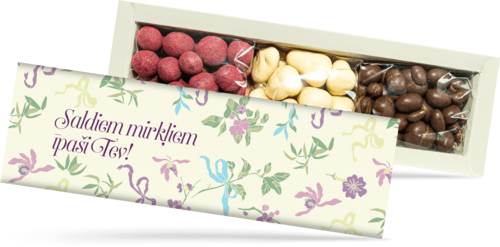 Trīs dražeju kaste, 360g