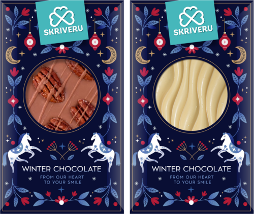 Ziemassvētku šokolādes komplekts