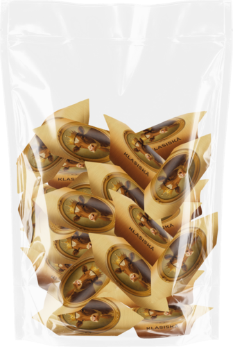 Piena konfekte “Skrīveru Gotiņa” klasiskā (Zelta) 500g maisiņā