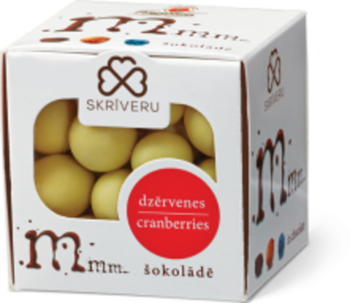 Mmm.. Dzērvenes baltajā šokolādē 120g