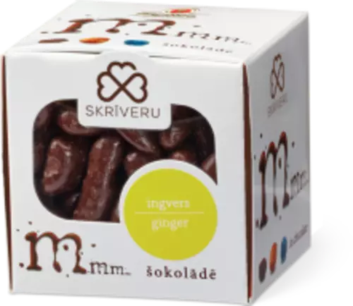 Mmm.. Ingvers tumšajā šokolādē 140g