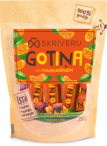 Skrīveru Gotiņa ar mandarīniem