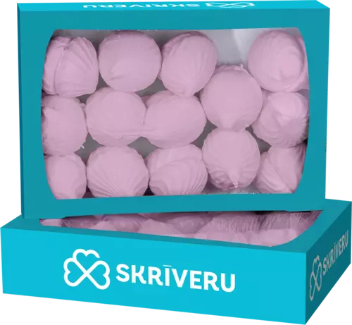 Zefīrs ar zemeņu garšu 800g
