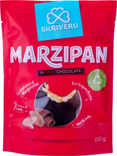 Marcipāns tumšajā šokolādē 150g