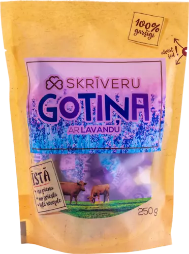 Skrīveru Gotiņa ar lavandu 250g