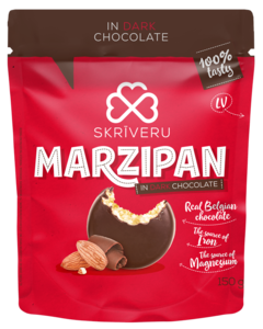 Marcipāns tumšajā šokolādē