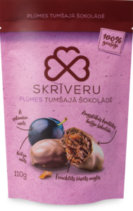 Prunes in dark chocolate