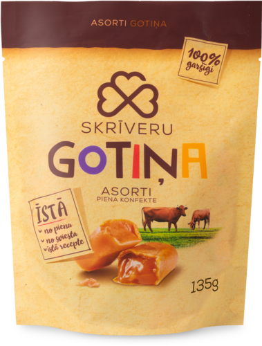 Milk candies "Skrīveru Gotiņa" assorted