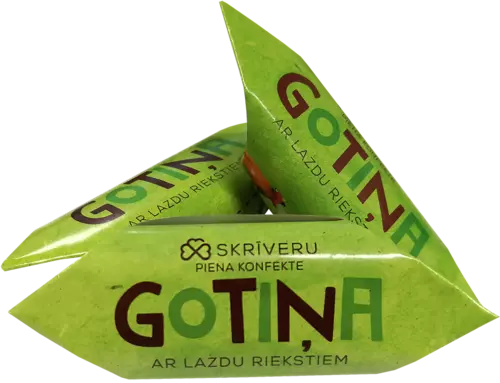 Konfekte Skrīveru Gotiņa ar lazdu riekstiem 1kg