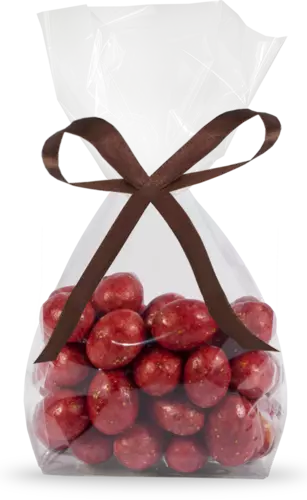 Mandele, zemene baltajā šokolādē 150g