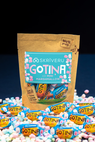 Skrīveru gotiņa Halloween ar marshmallow