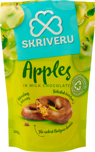 Āboli piena šokolādē 100g
