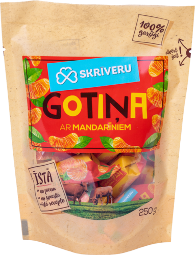 Skrīveru Gotiņa ar mandarīniem 250g