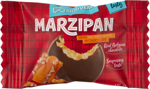 Marcipāns šokolādē ar sāļo karameli 1kg